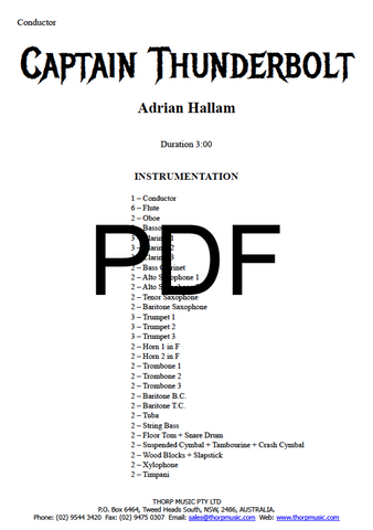 Captain Thunderbolt - PDF