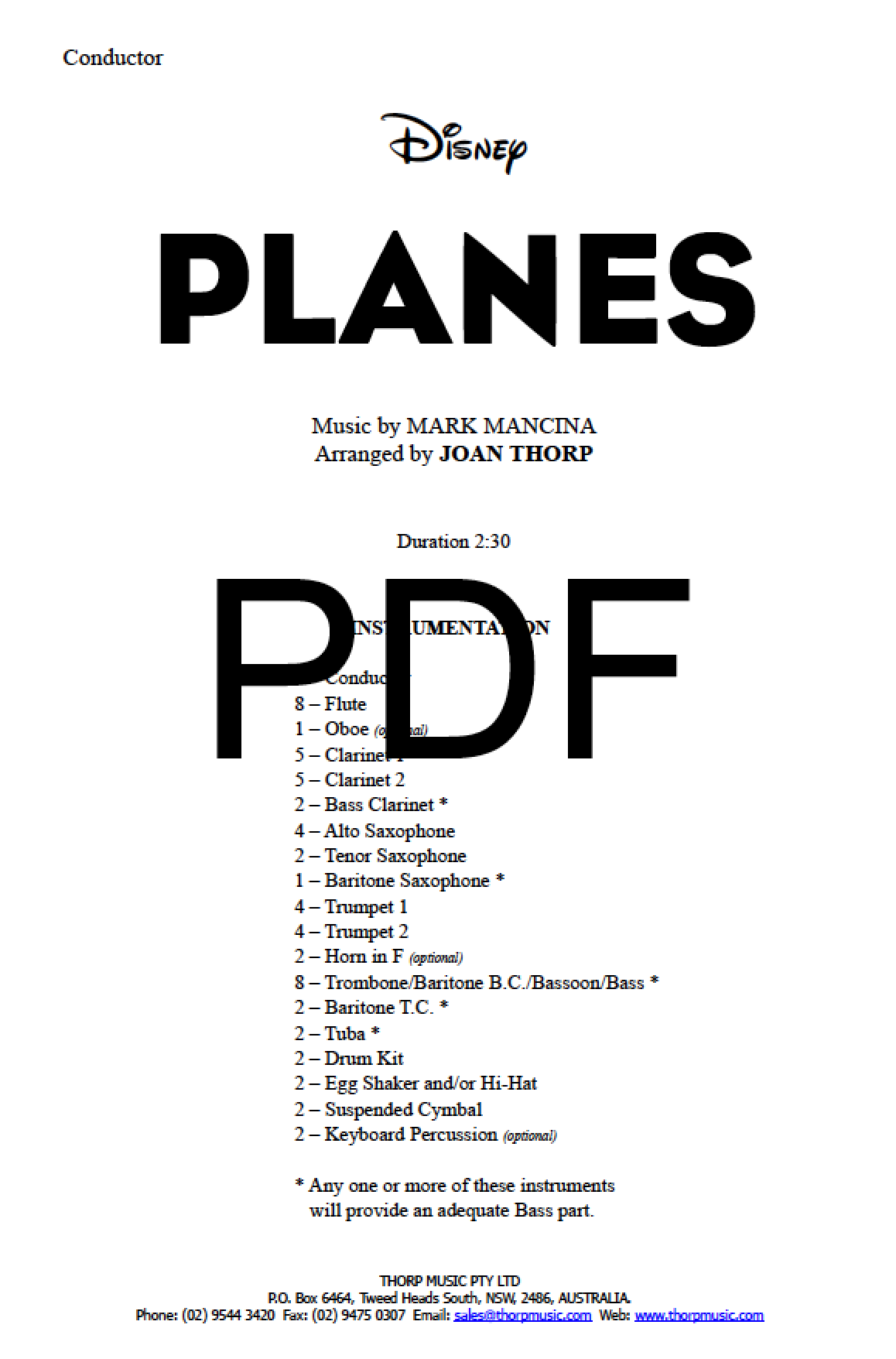 Planes - PDF