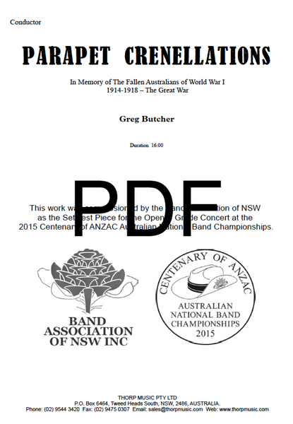 Parapet Crenellations - PDF