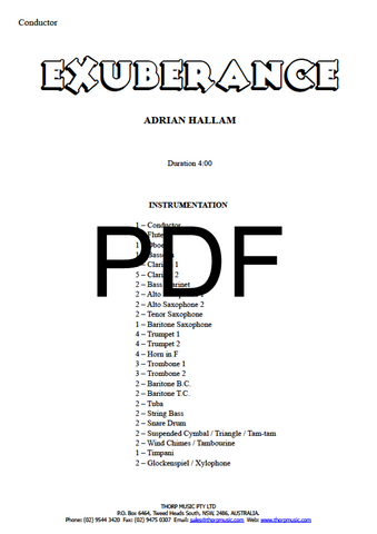 Exuberance - PDF