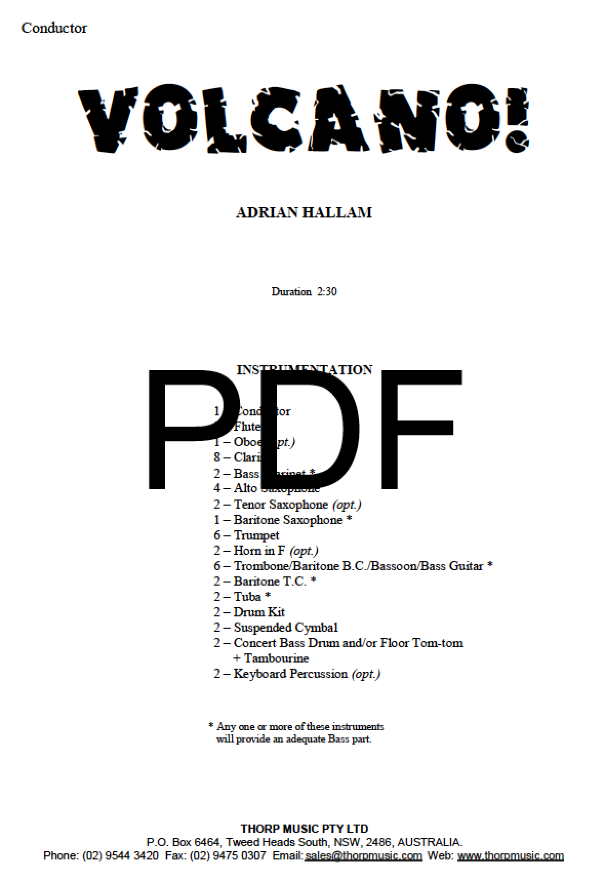 Volcano! - PDF