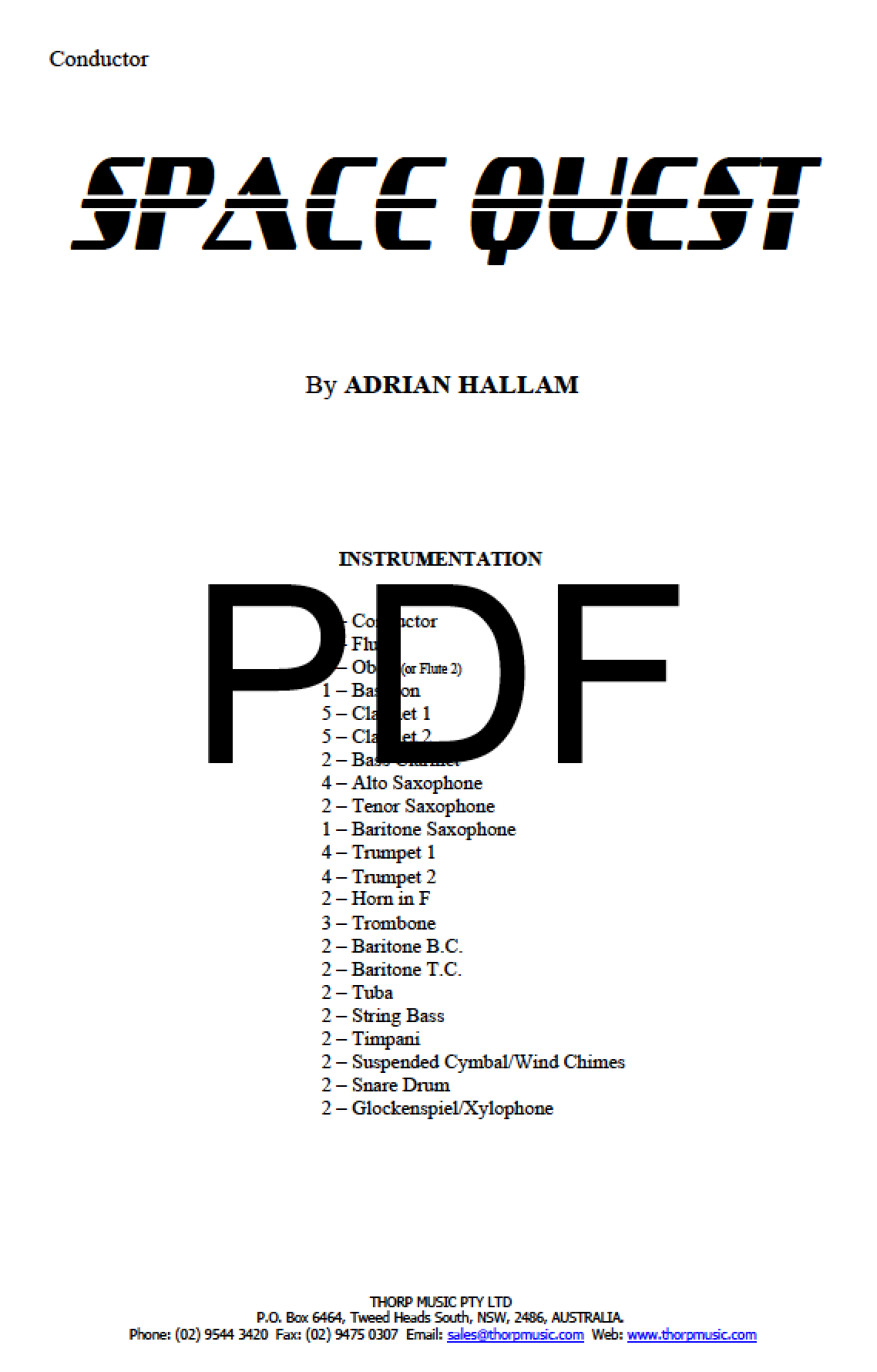 Space Quest - PDF