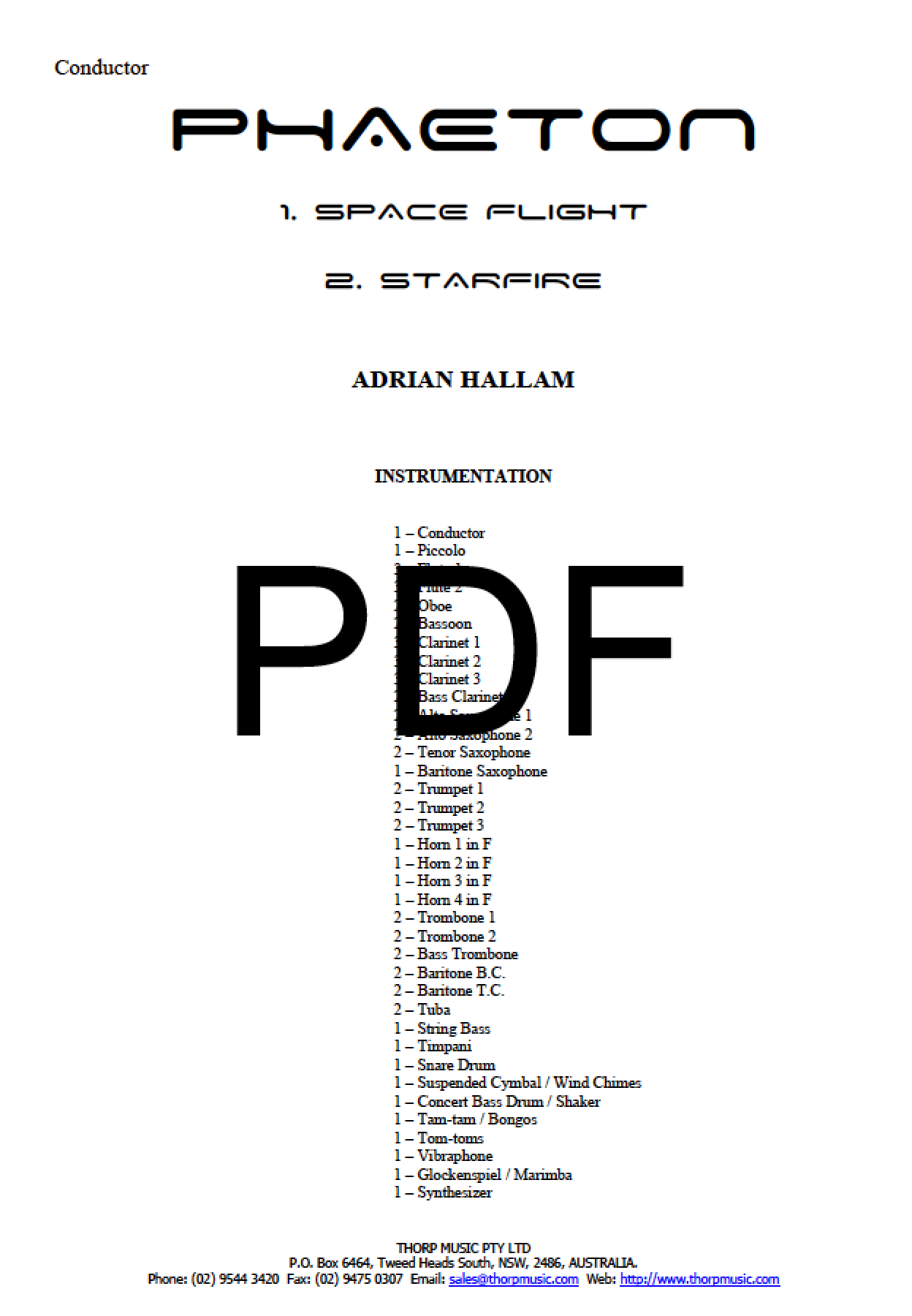 Phaeton - PDF