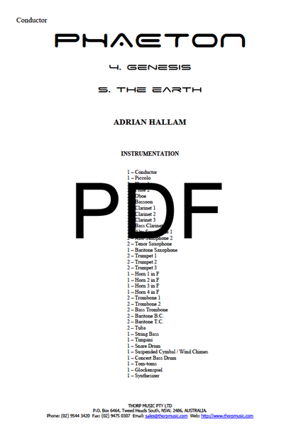 Phaeton - PDF