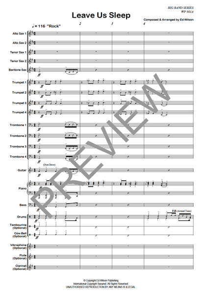 Leave Us Sleep - PDF