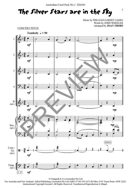 Australian Carol Pack No.1 - PDF