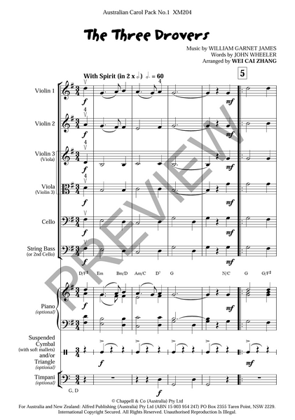 Australian Carol Pack No.1 - PDF