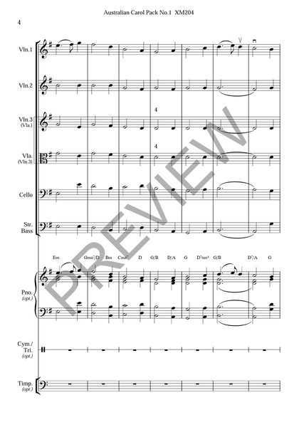 Australian Carol Pack No.1 - PDF