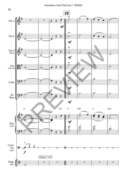 Australian Carol Pack No.1 - PDF