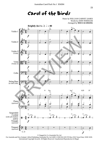 Australian Carol Pack No.1 - PDF