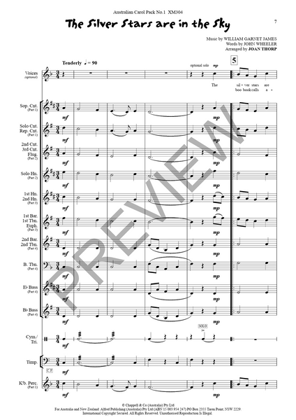 Australian Carol Pack No.1 - PDF