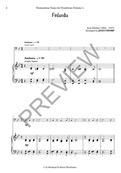 Tremendous Tunes for Trombone, Volume 1.