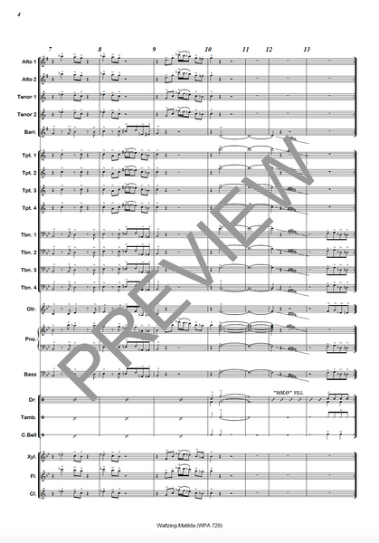 Waltzing Matilda & Advance Australia Fair - PDF