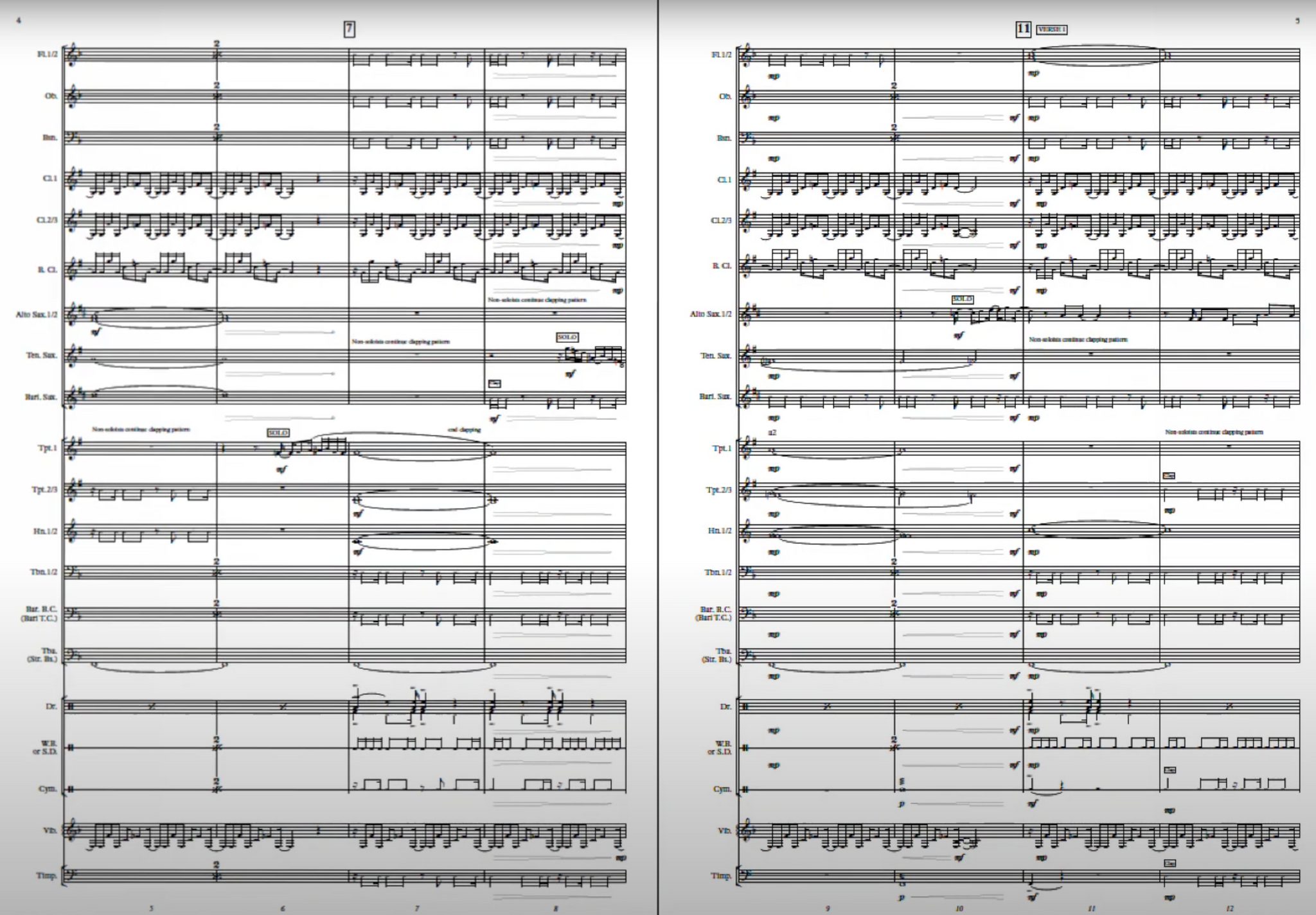 Additional or replacement CONDUCTOR SCORE