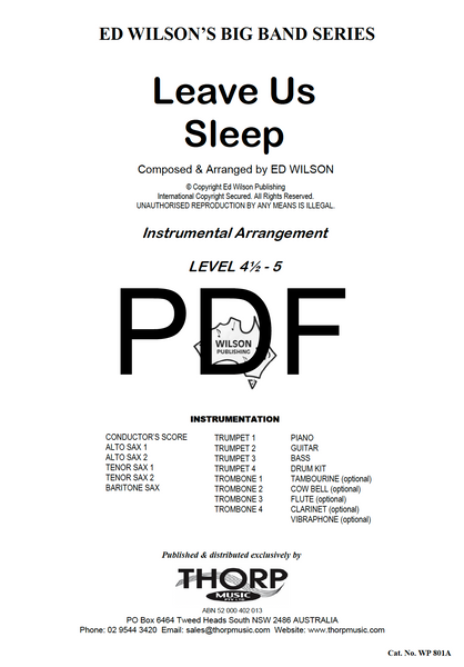 Leave Us Sleep - PDF