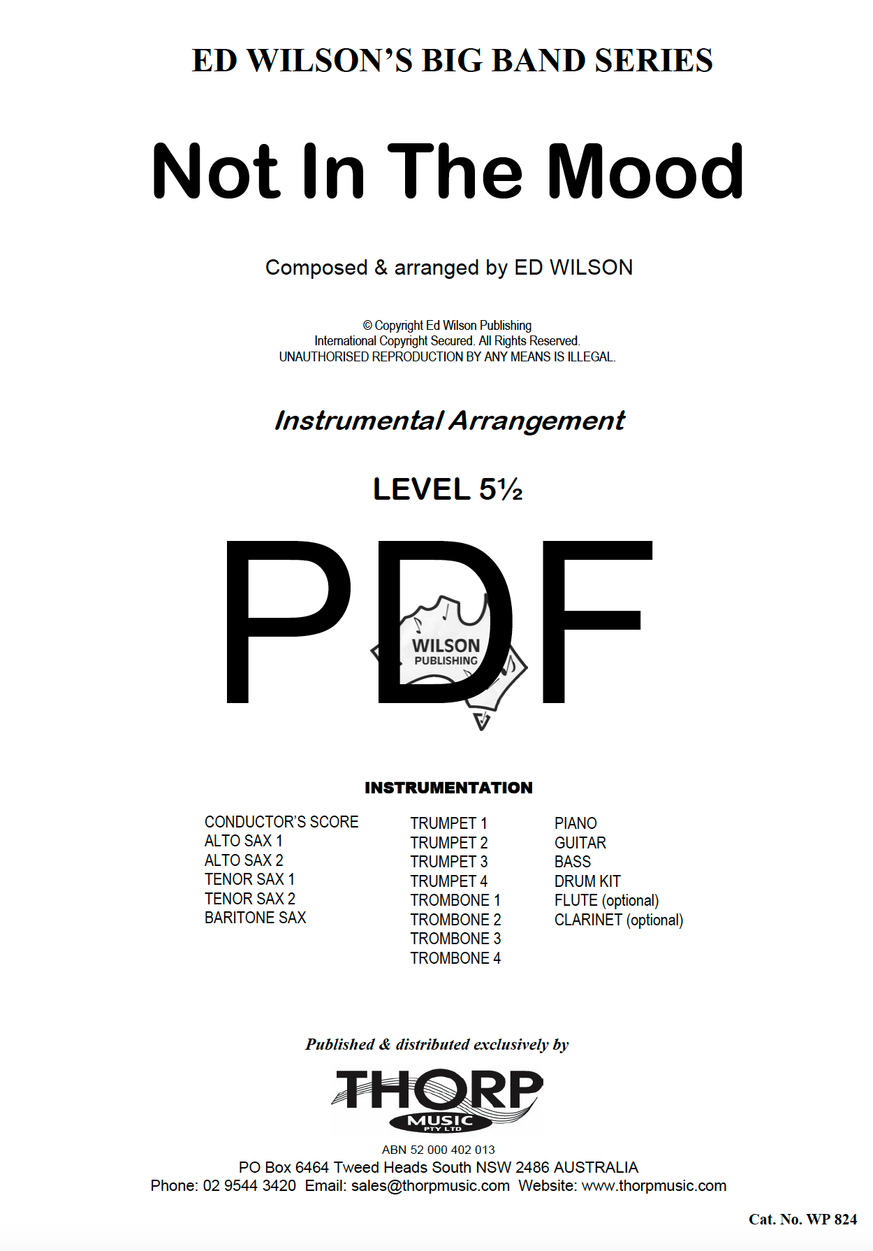 Not In The Mood - PDF