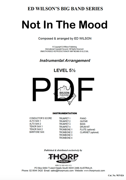 Not In The Mood - PDF