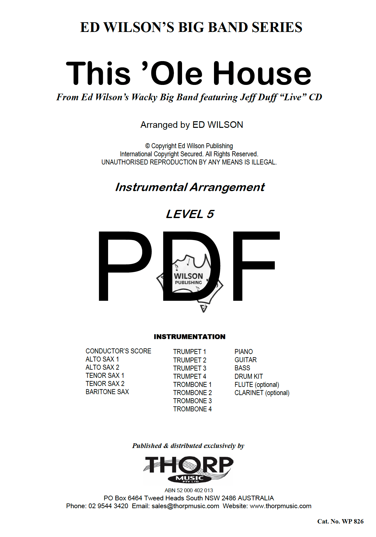 This 'Ole House - PDF