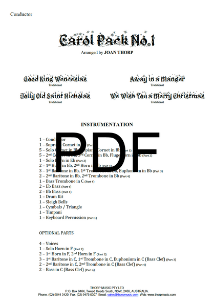 Carol Pack No.1 - PDF