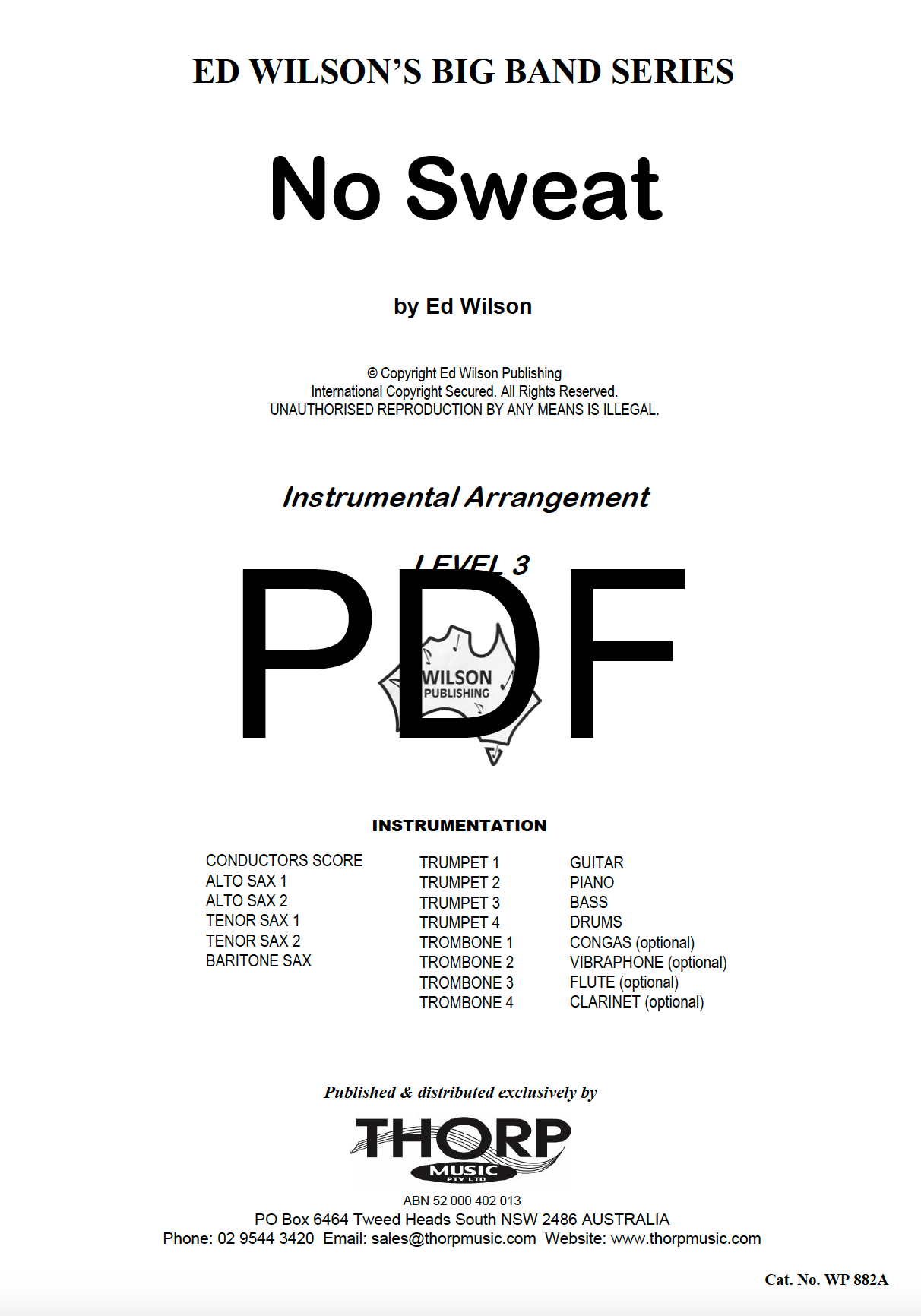 No Sweat - PDF