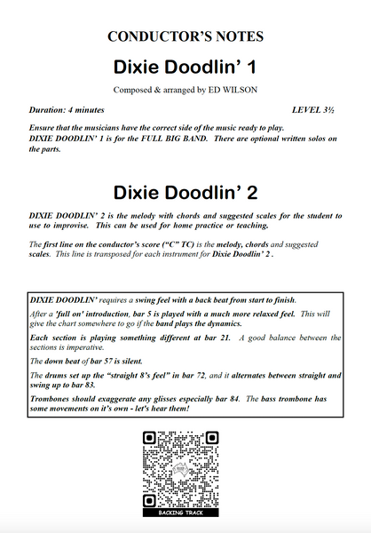 Dixie Doodlin' - PDF