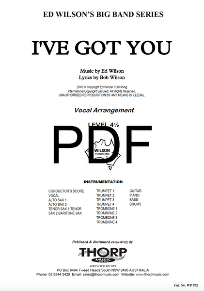 I've Got You - PDF