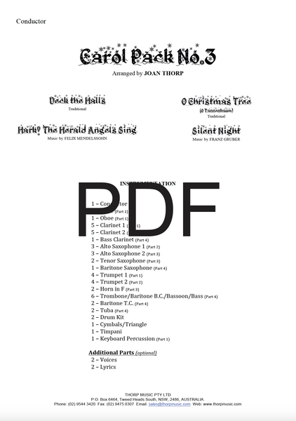 Carol Pack No.3 - PDF